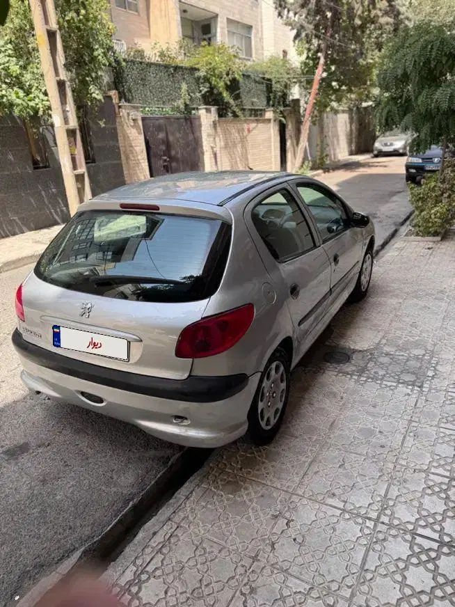 پژو 206 تیپ 3 - 1387
