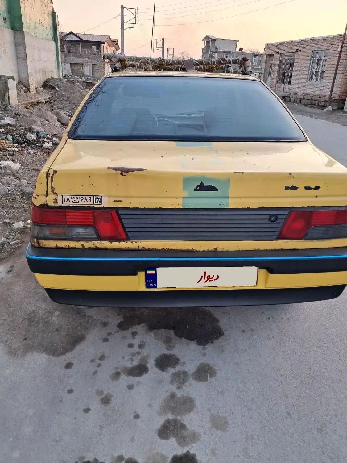 پژو آردی دوگانه سوز CNG - 1385