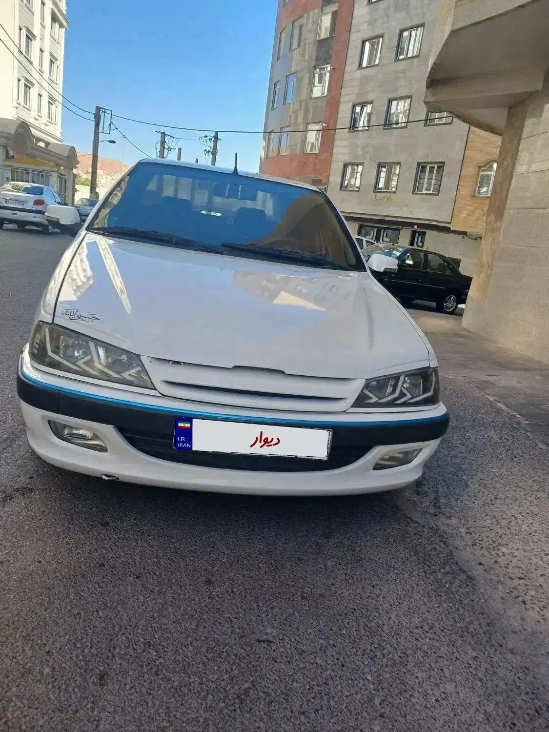 پژو پارس دوگانه سوز - 1386
