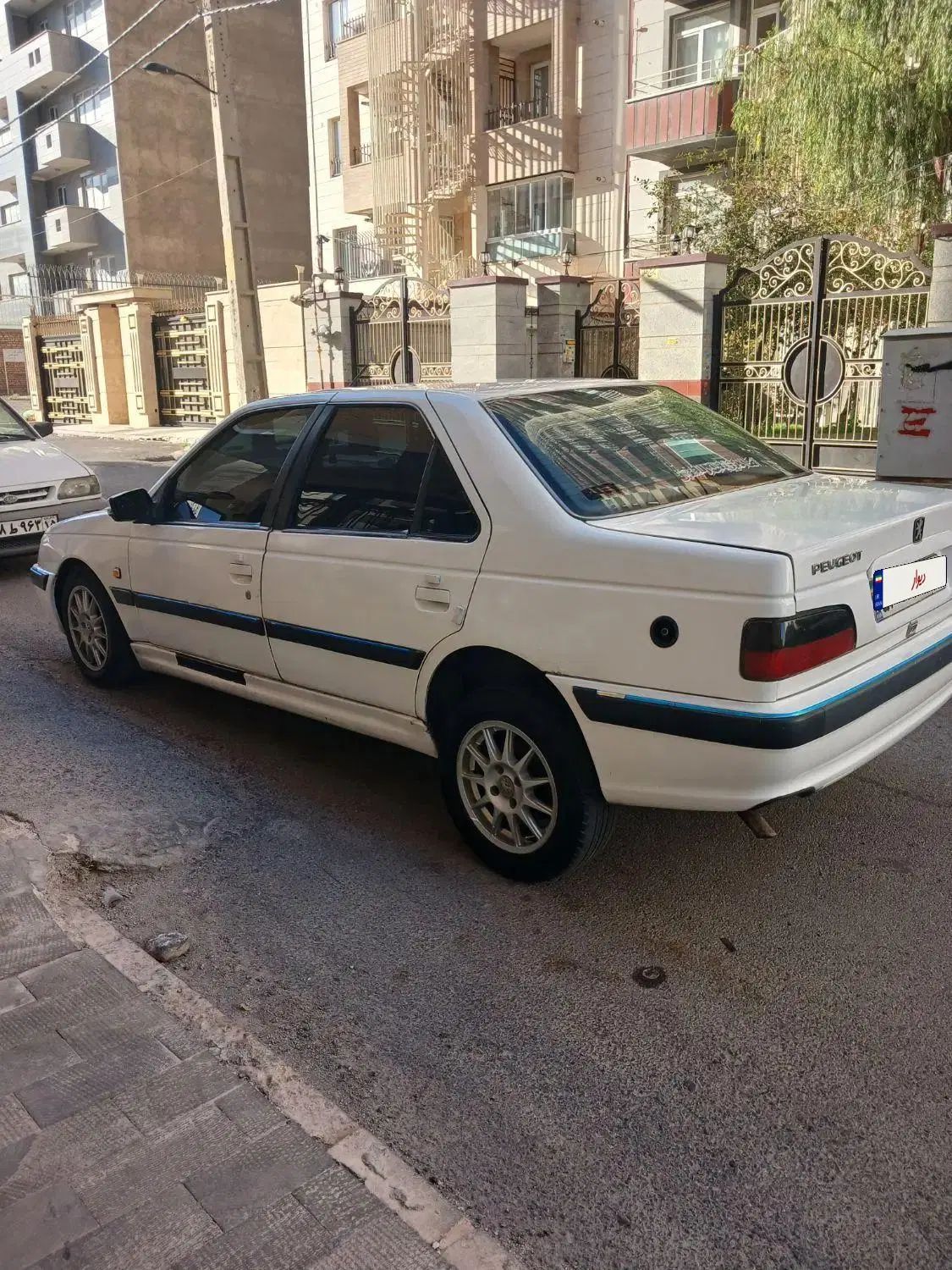 پژو پارس دوگانه سوز - 1386