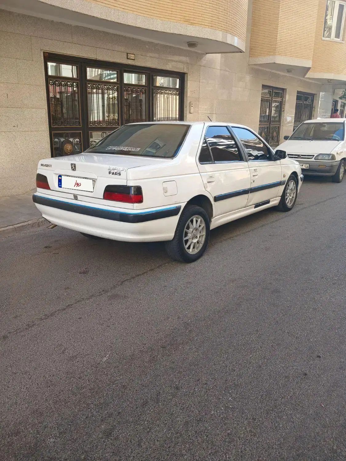 پژو پارس دوگانه سوز - 1386