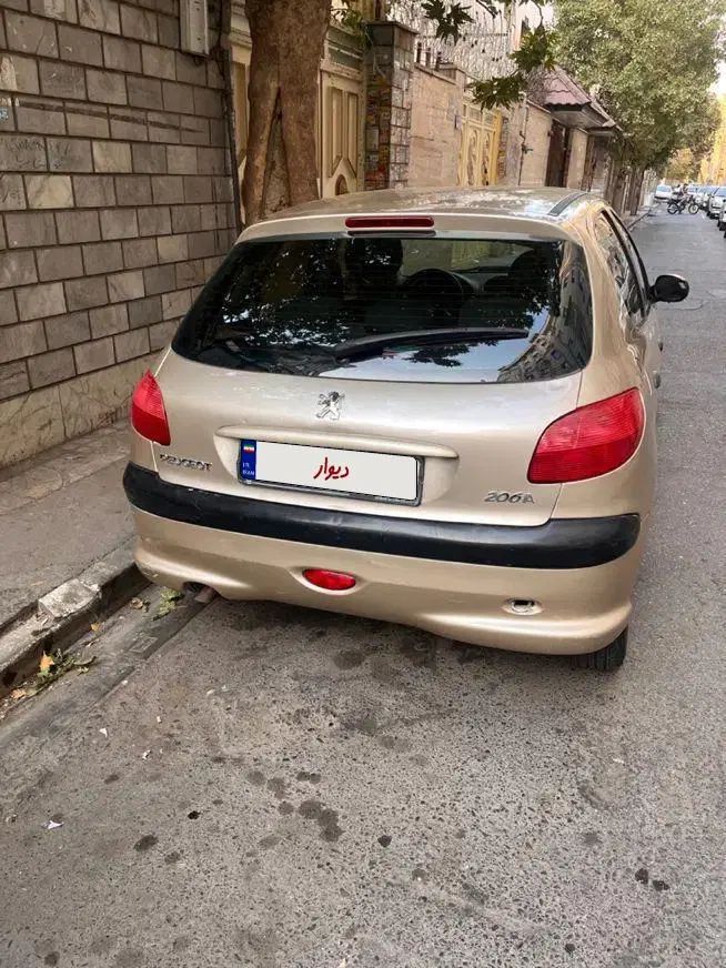 پژو 206 تیپ 6 - 1383
