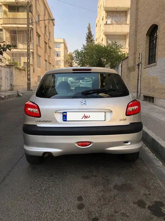 پژو 206 تیپ 6 - 1384