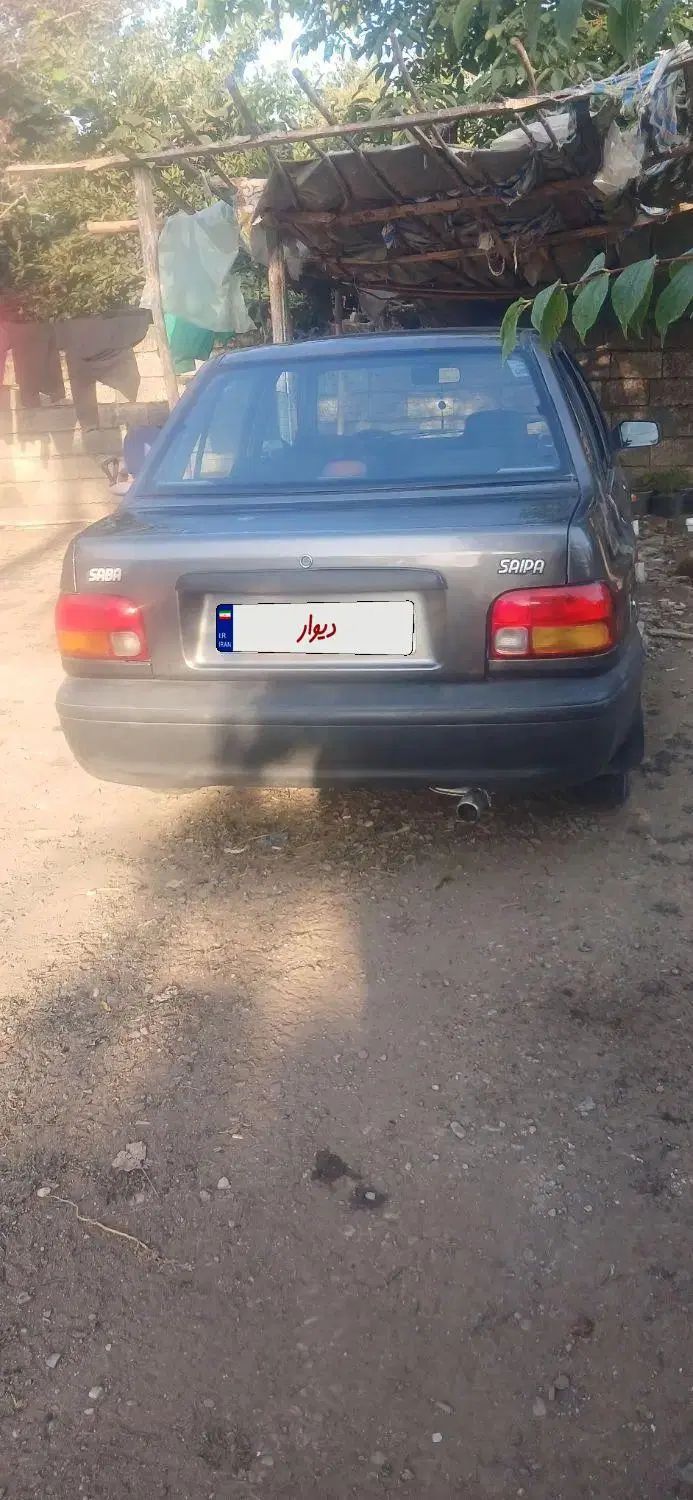 پراید صبا بنزینی - 1387