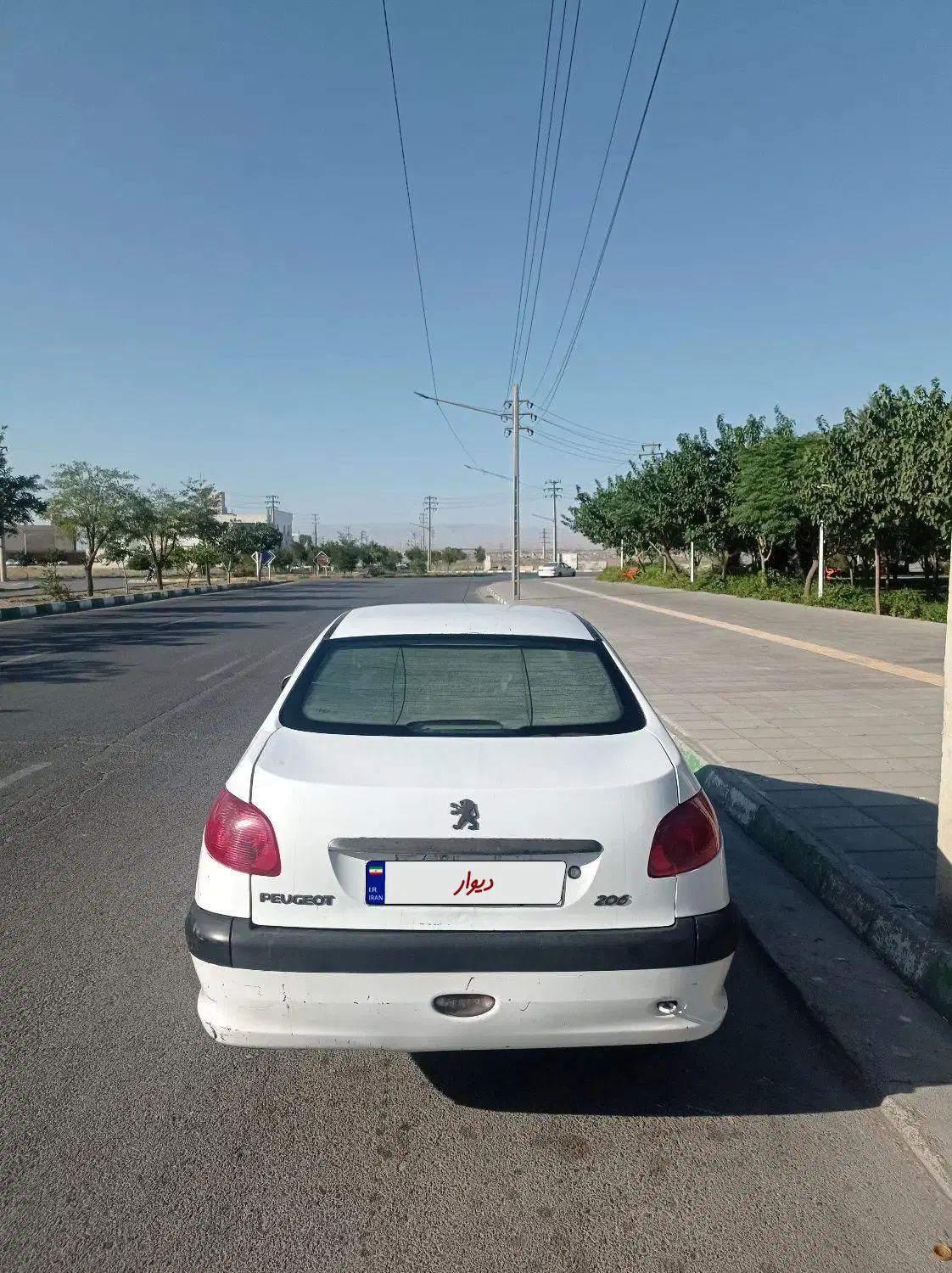 پژو ۲۰۶ صندوق دار v20 - 1390