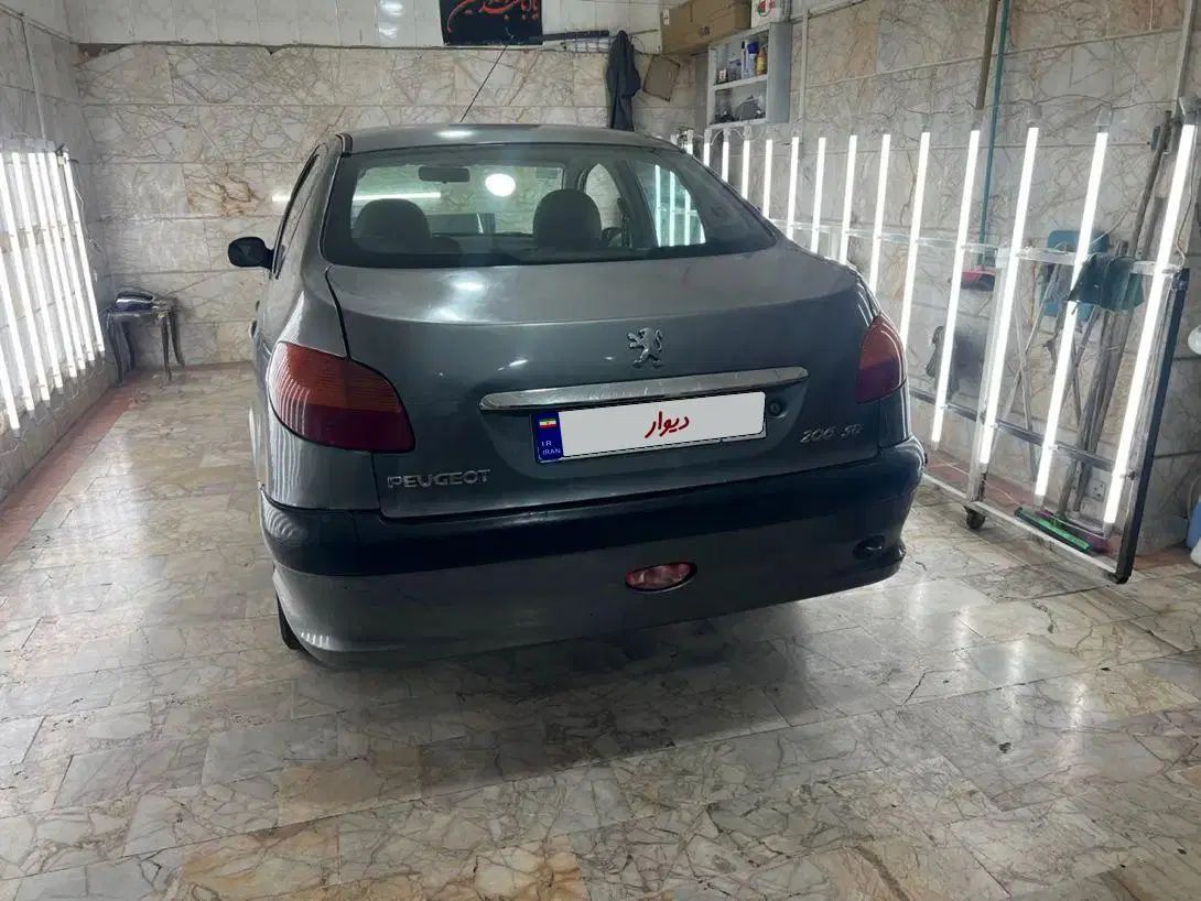 پژو ۲۰۶ صندوق دار v1 - 1389
