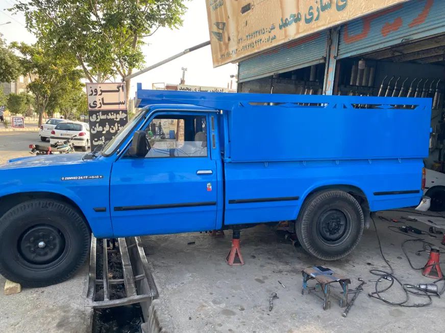 زامیاد وانت نیسانZ24 دوگانه سوز آپشنال - 1399