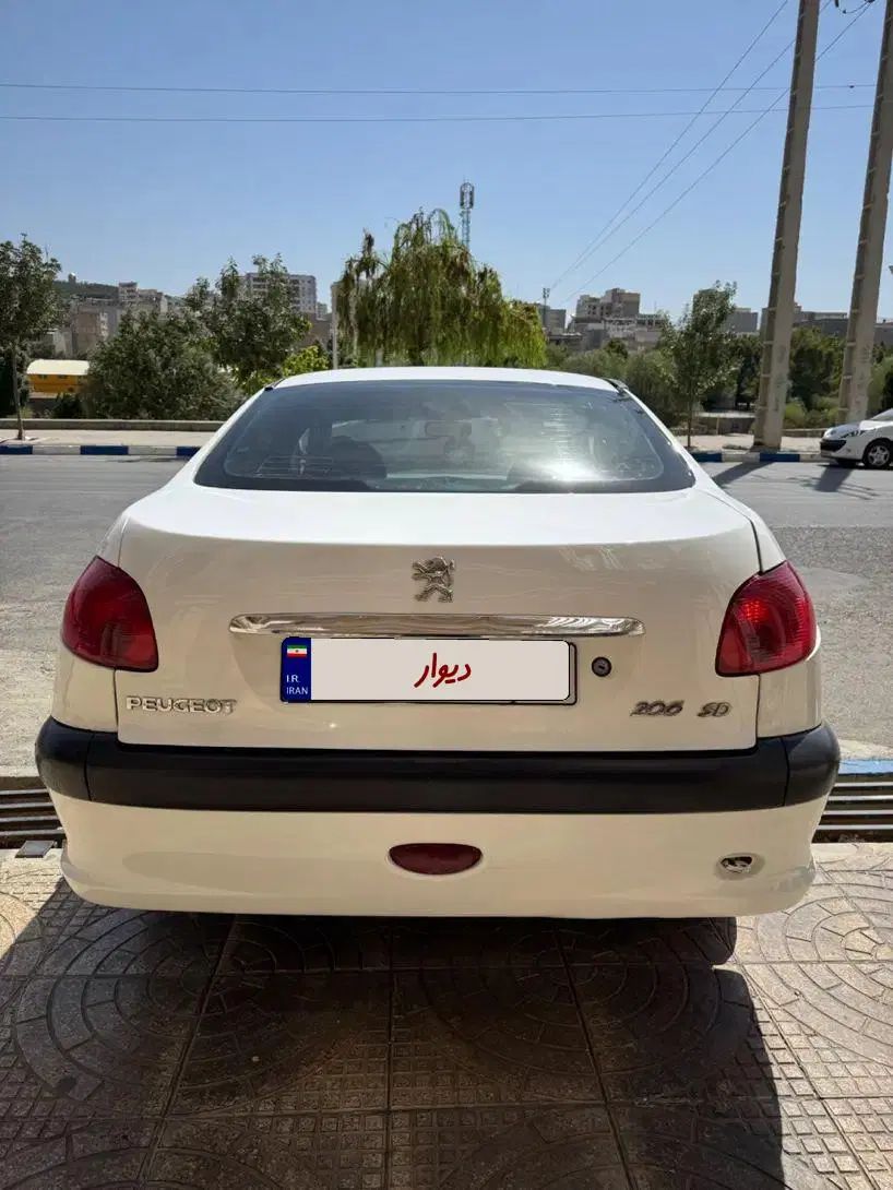 پژو ۲۰۶ صندوق دار v9 - 1391