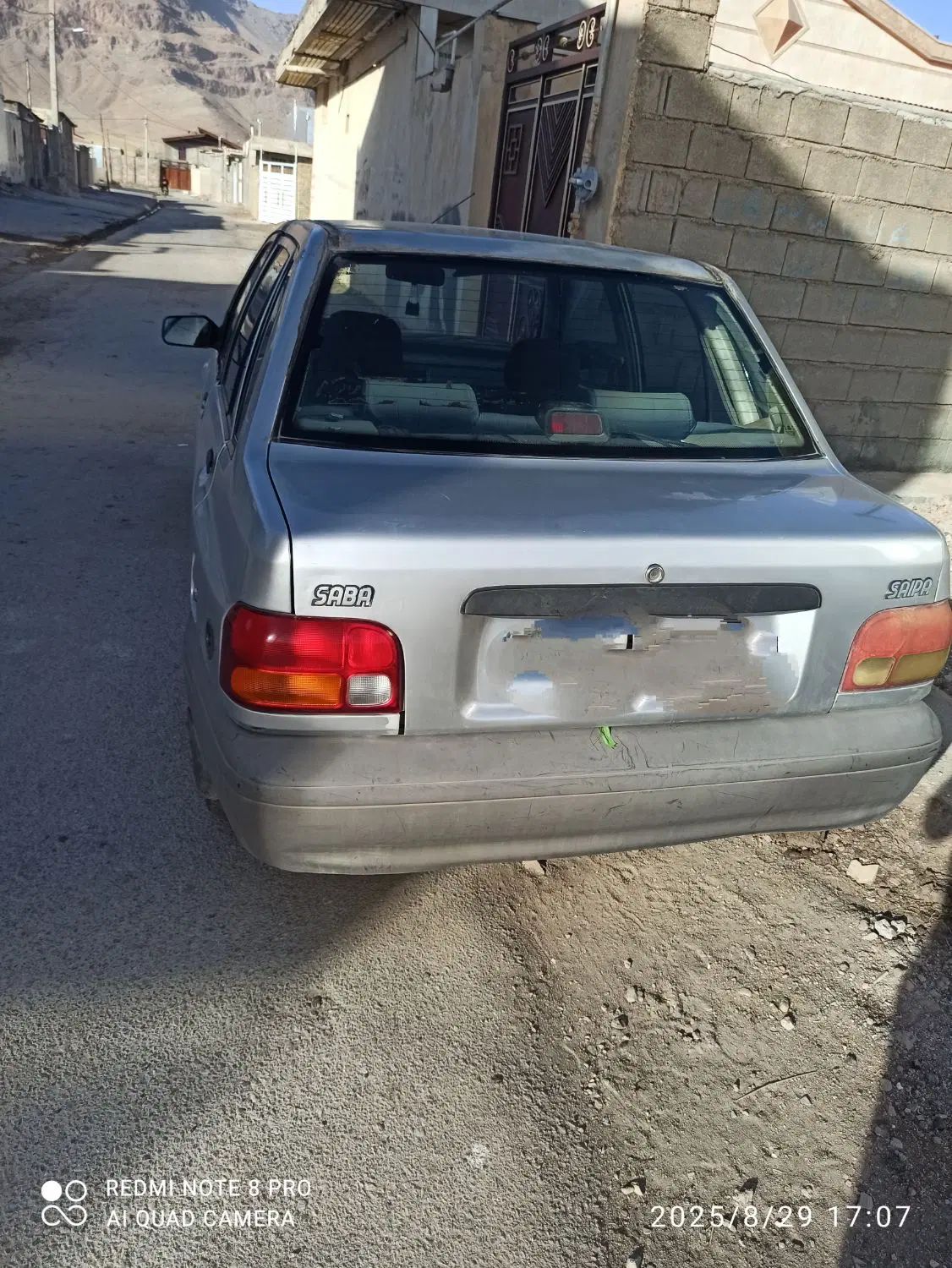 پراید صبا بنزینی - 1387