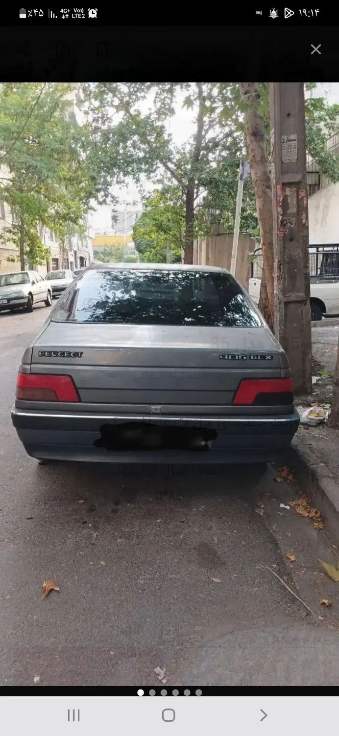 پژو 405 GLX - 1385
