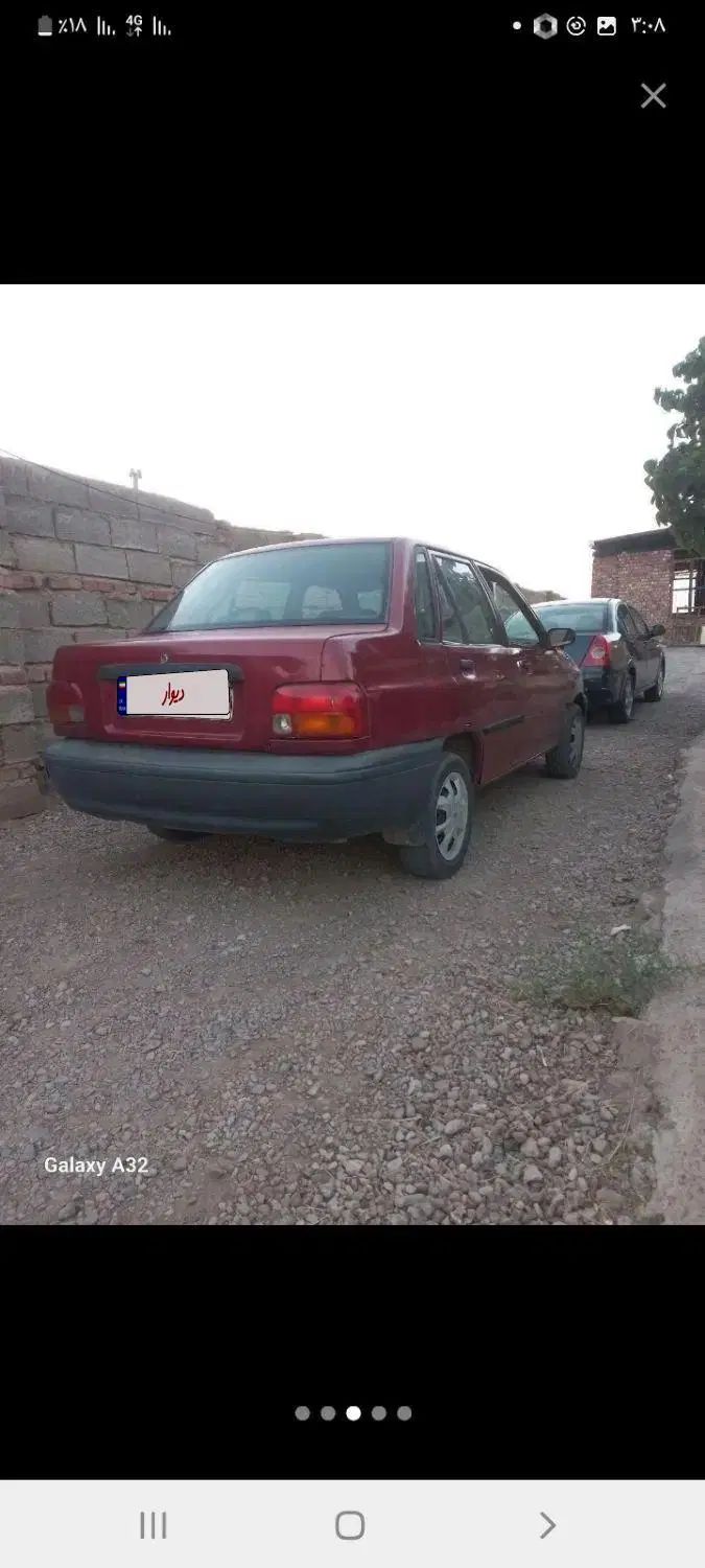 پراید صبا بنزینی - 1384