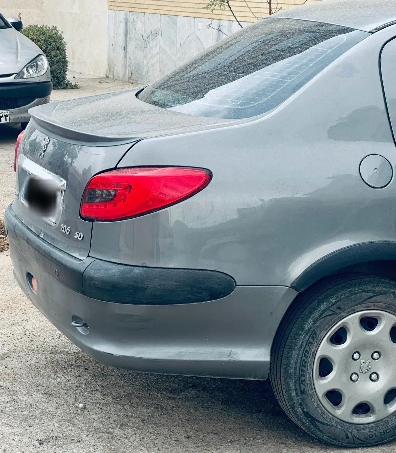 پژو ۲۰۶ صندوق دار v8 - 1393
