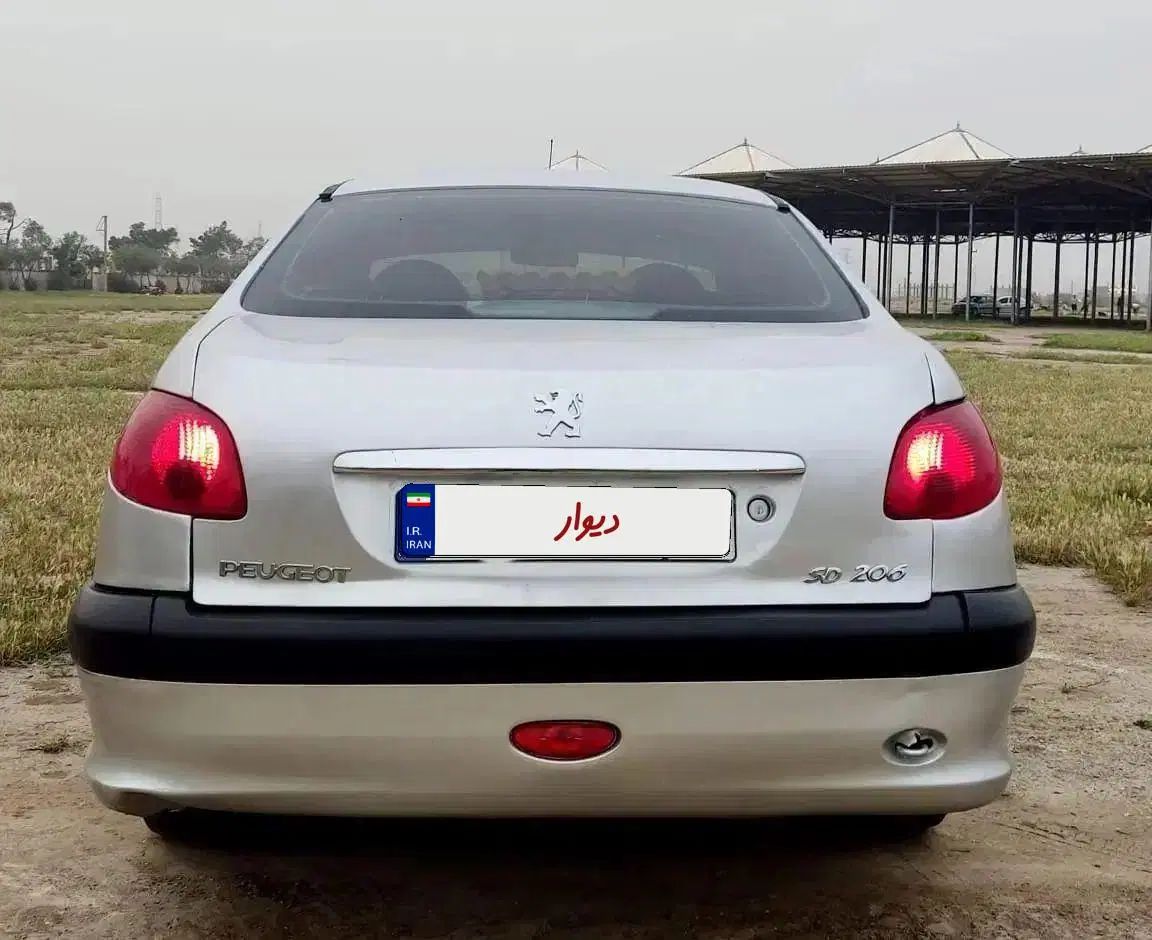 پژو ۲۰۶ صندوق دار v1 - 1387