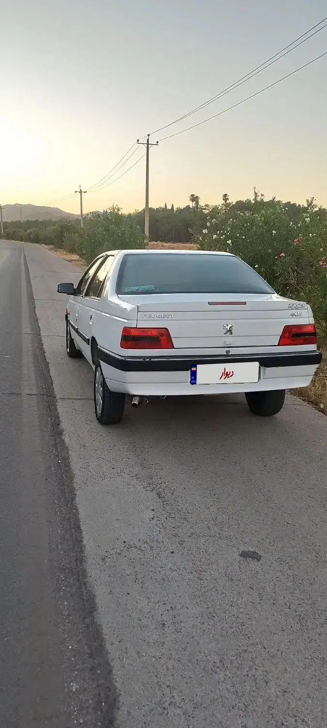 پژو 405 SLX بنزینی  XU7 - 1390