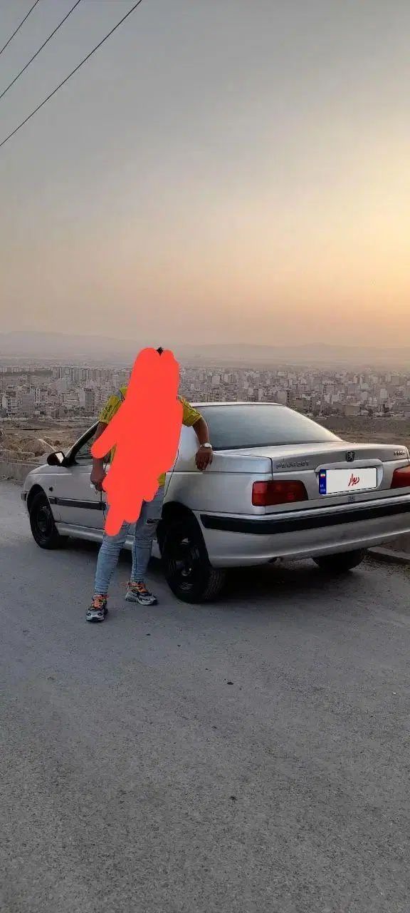 پژو پارس XU7ساده - 1379