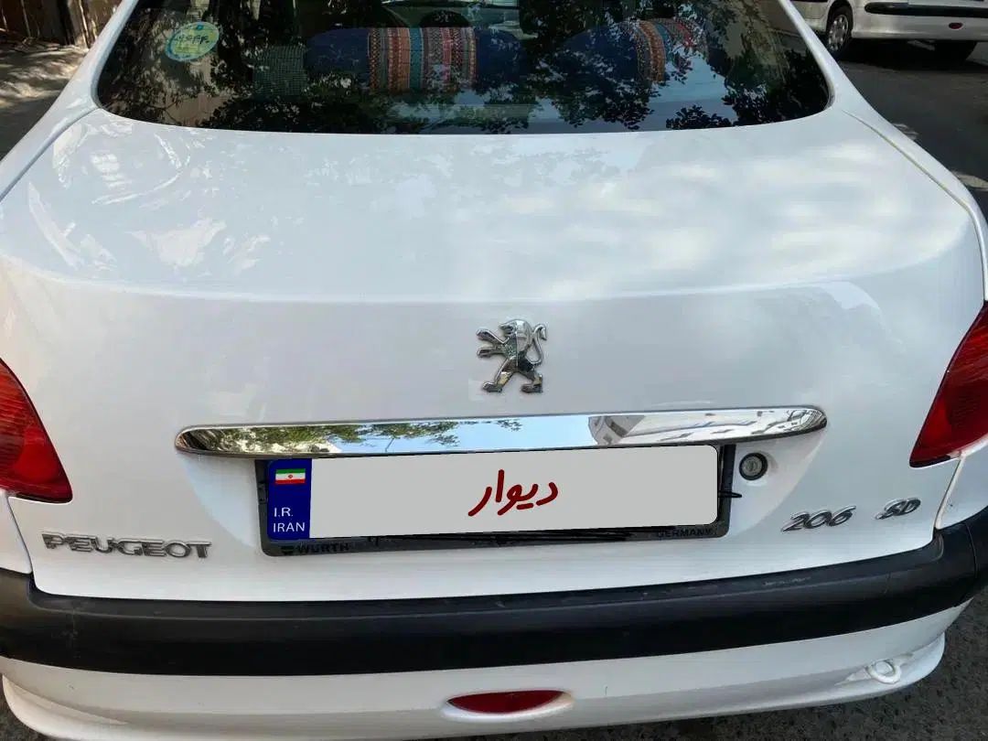 پژو ۲۰۶ صندوق دار v8 - 1399