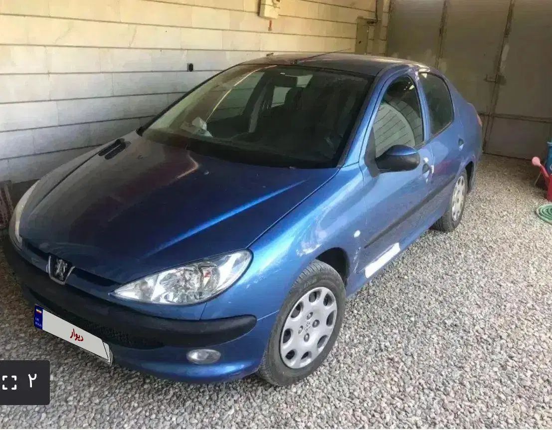 پژو ۲۰۶ صندوق دار v8 - 1396