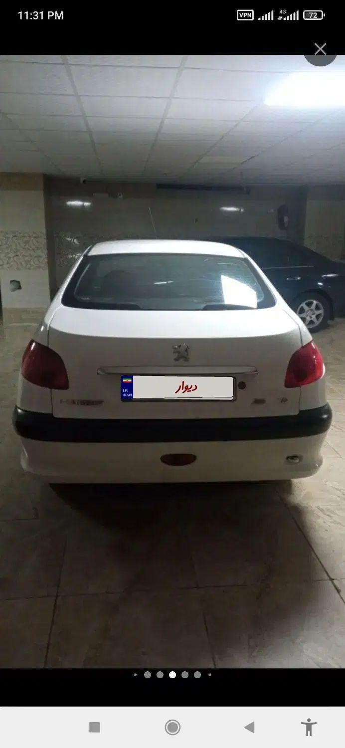 پژو ۲۰۶ صندوق دار v1 - 1390