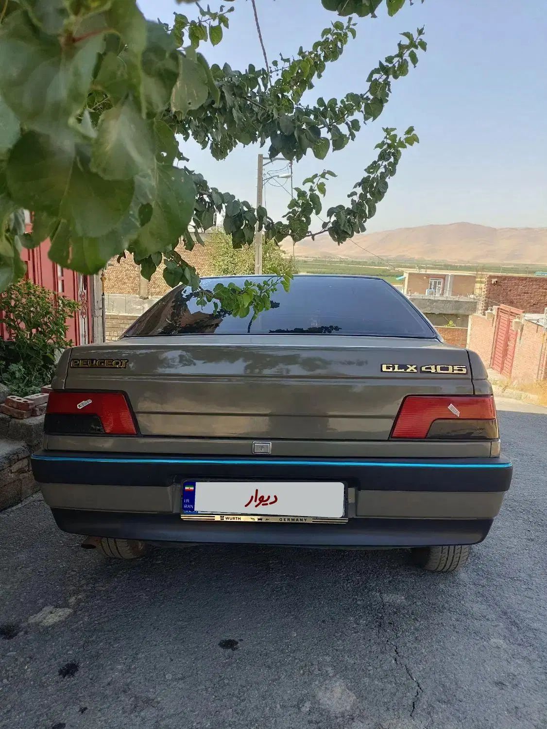 پژو 405 GLX - دوگانه سوز - 1372