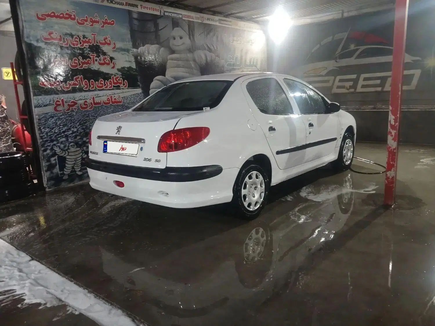 پژو ۲۰۶ صندوق دار v8 - 1386