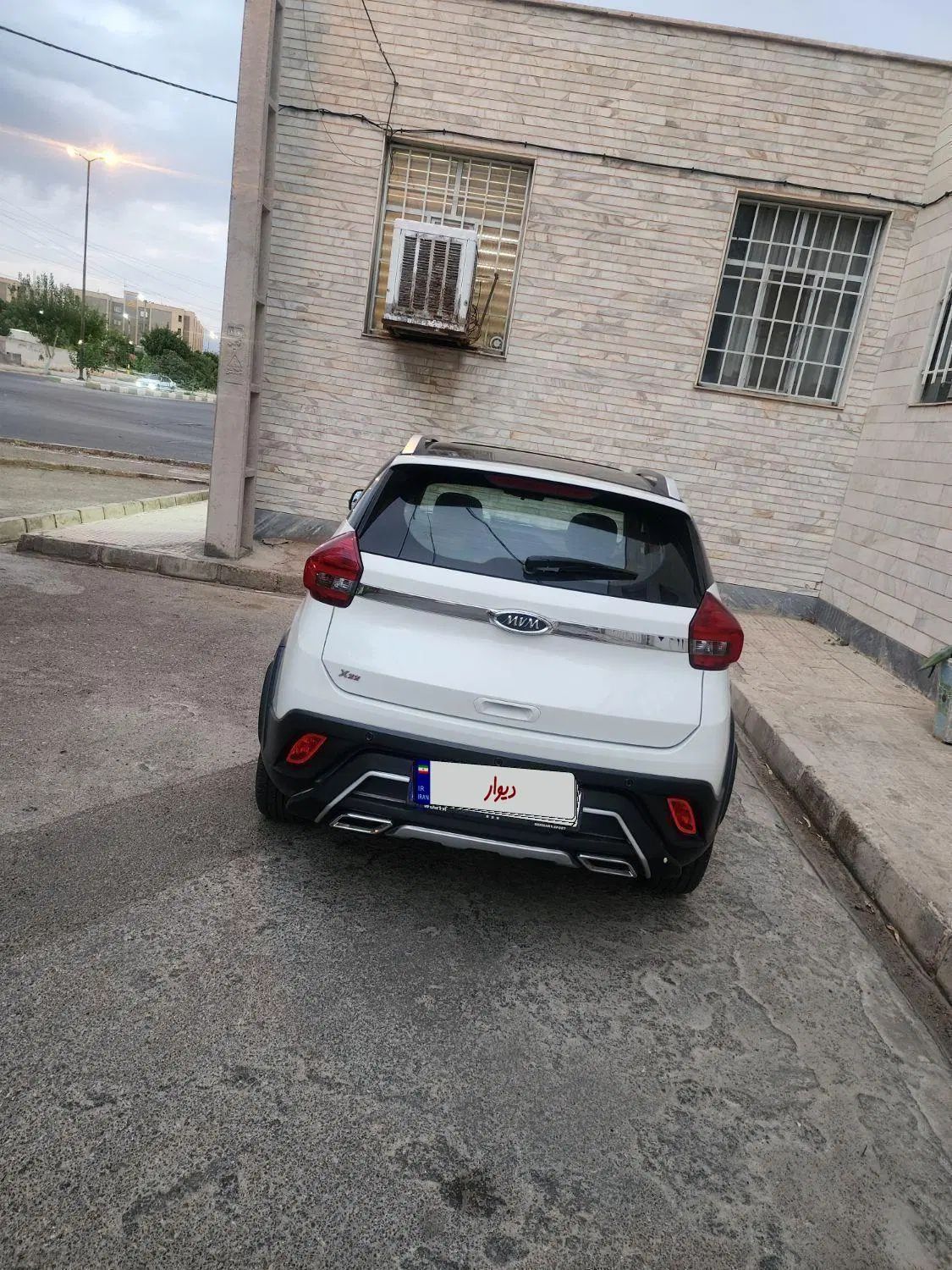 ام وی ام X22 دنده ای اسپرت اکسلنت - 1397