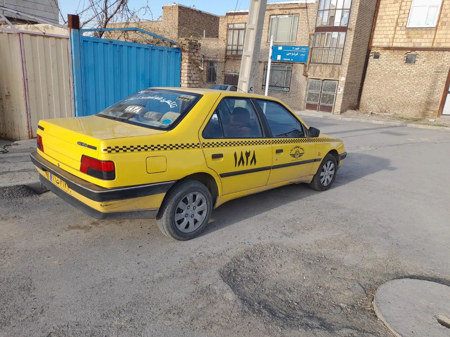 پژو 405 GLX - دوگانه سوز - 1400