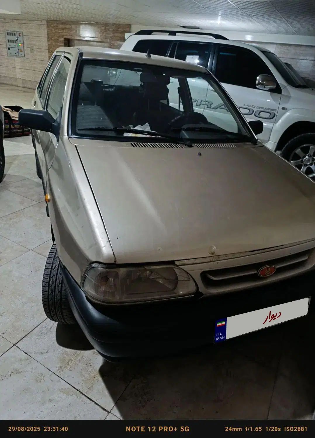 پراید صبا بنزینی - 1387