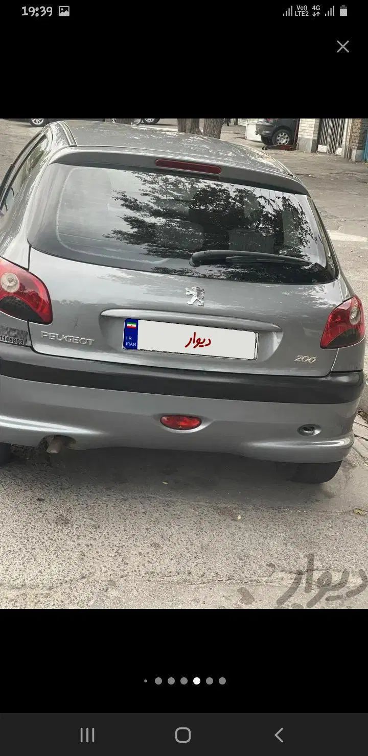 پژو 206 تیپ 2 - 1388