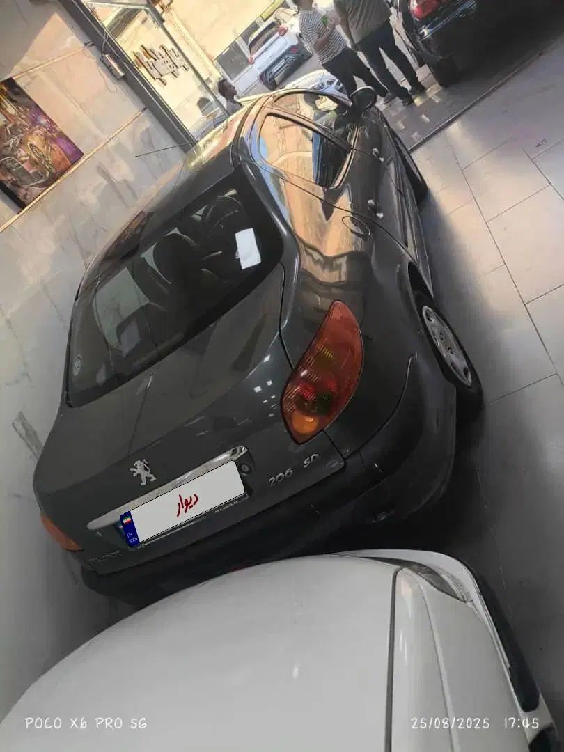پژو ۲۰۶ صندوق دار v8 - 1393