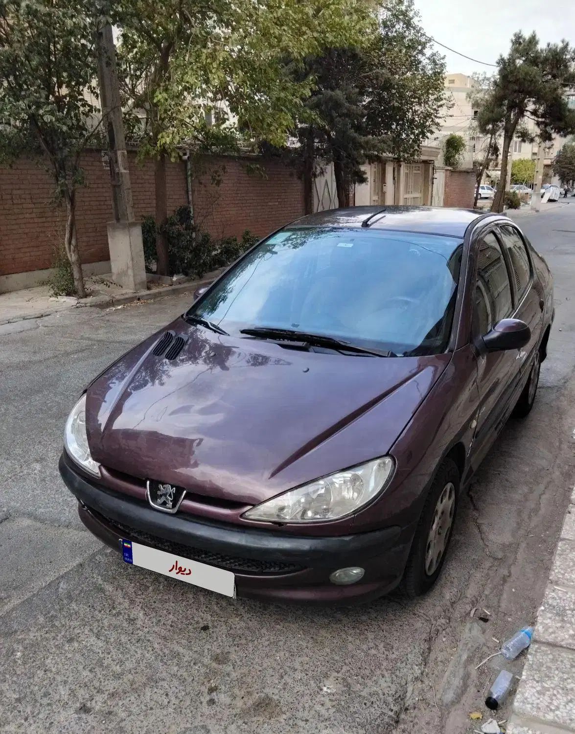 پژو ۲۰۶ صندوق دار v8 - 1394