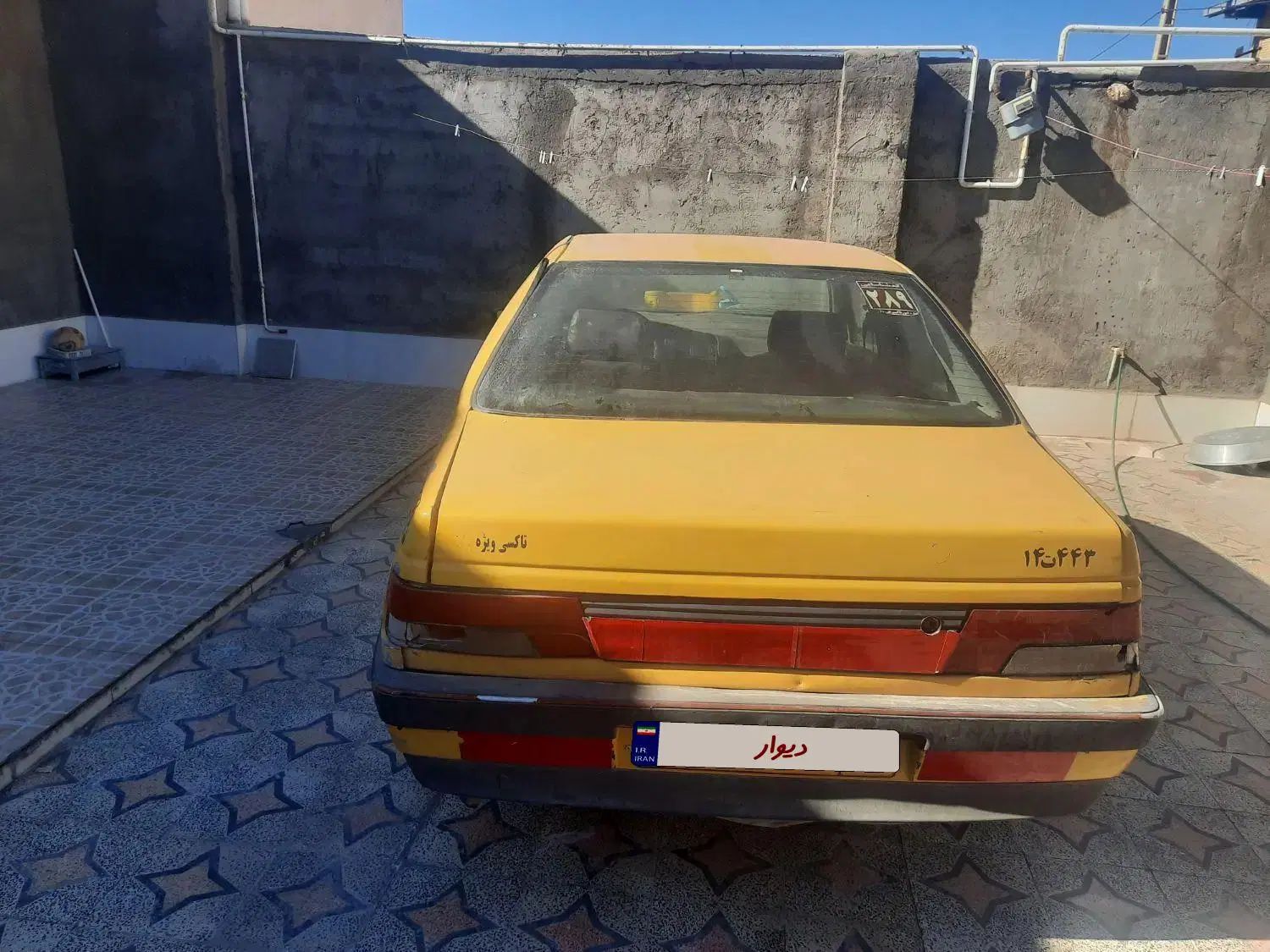 پژو آردی دوگانه سوز CNG - 1385