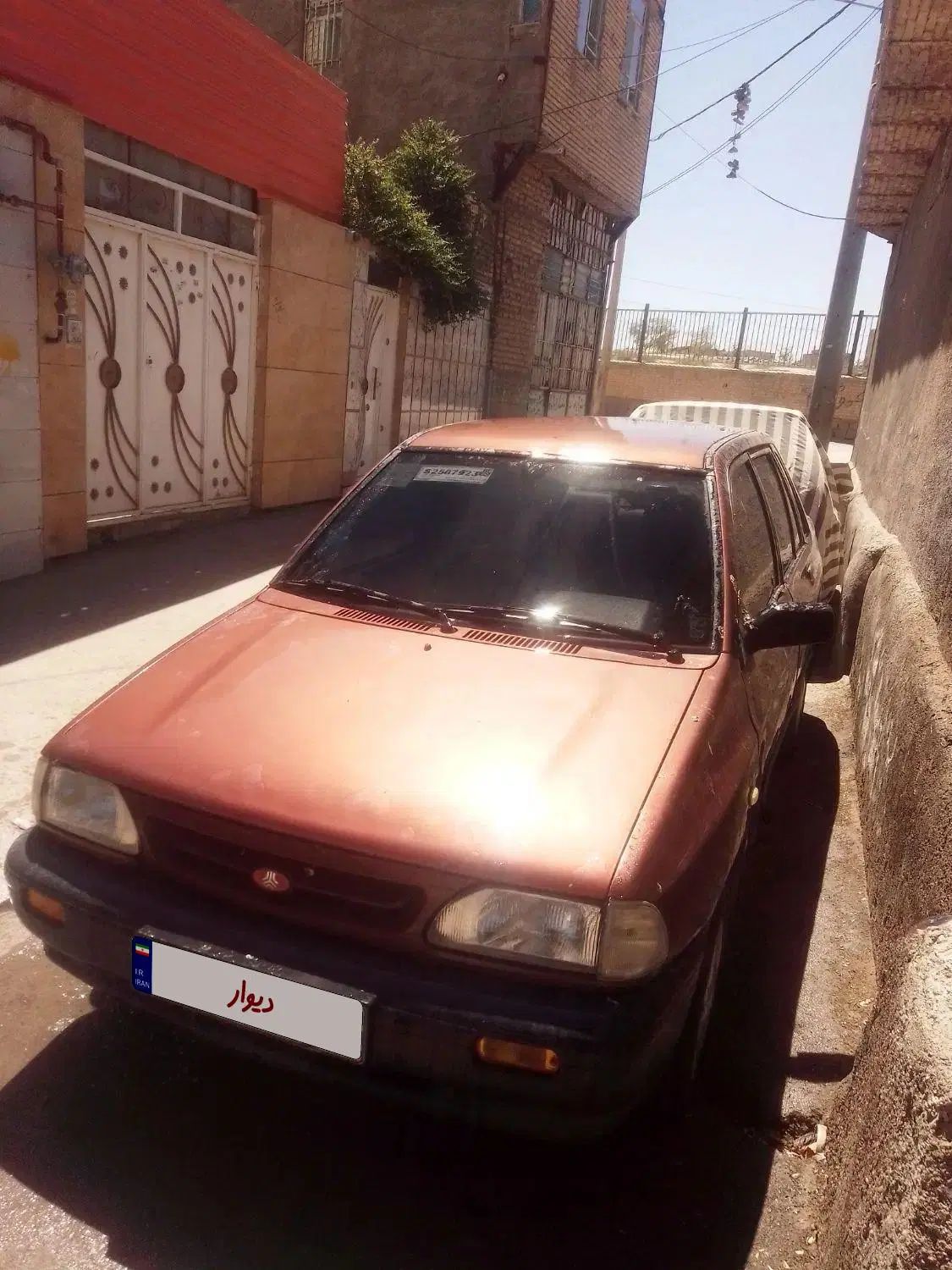 پراید صبا بنزینی - 1387
