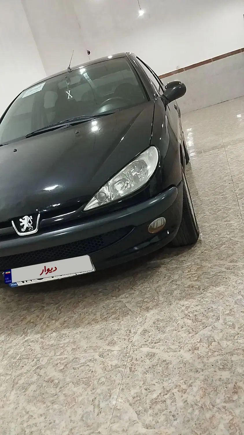 پژو ۲۰۶ صندوق دار v20 - 1388