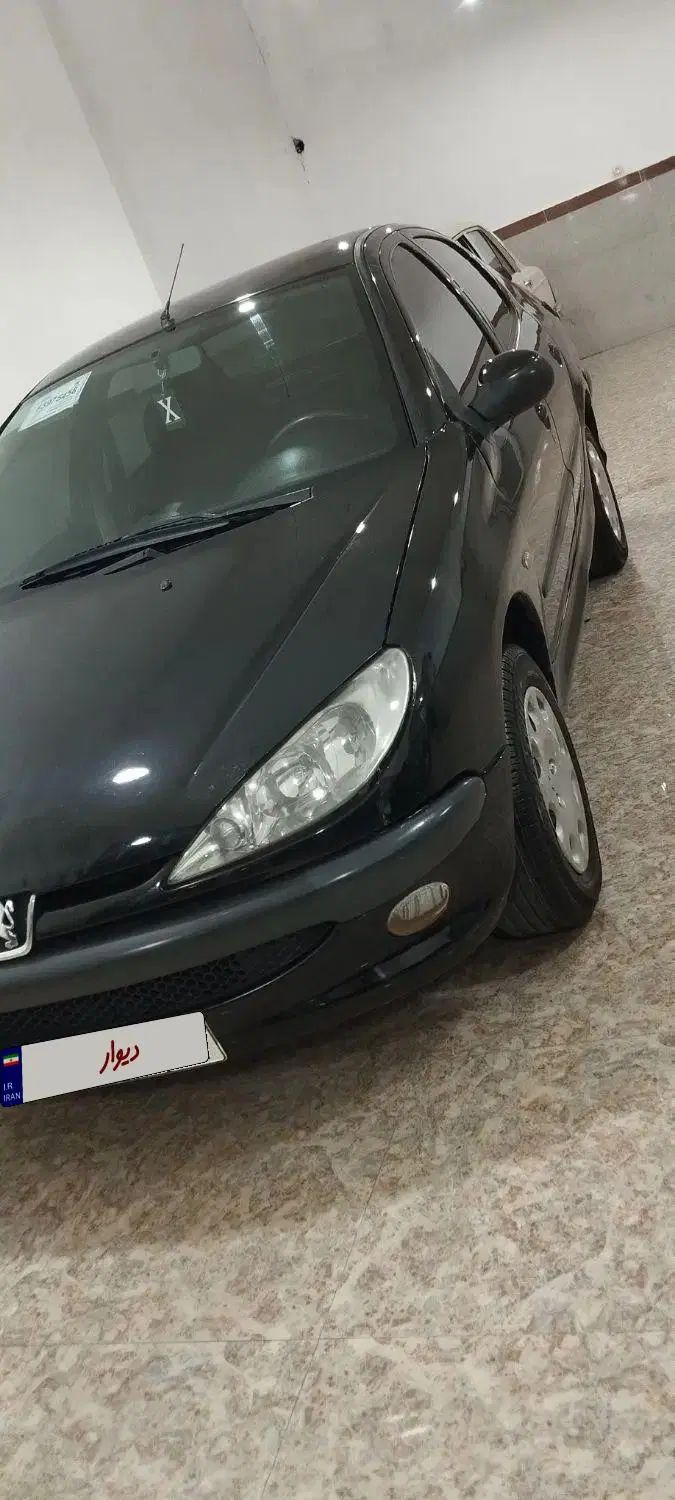 پژو ۲۰۶ صندوق دار v20 - 1388