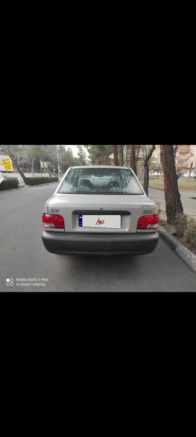 پراید صبا بنزینی - 1387