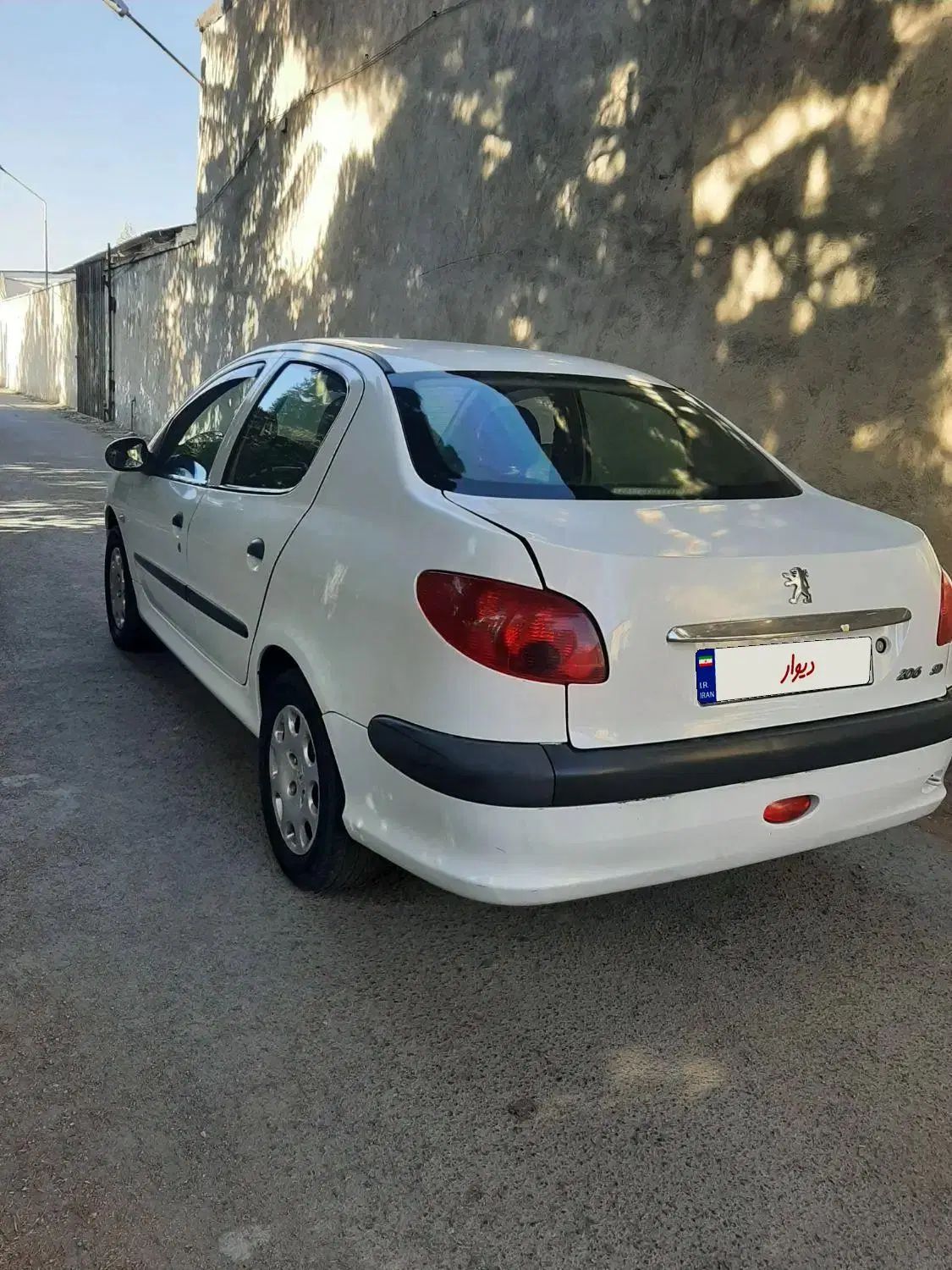پژو ۲۰۶ صندوق دار v1 - 1388