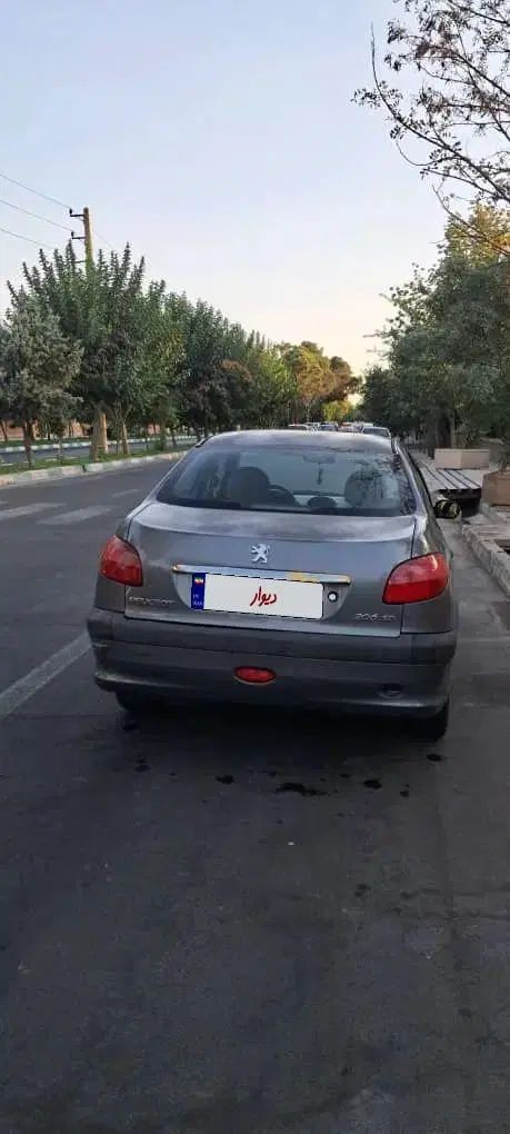 پژو ۲۰۶ صندوق دار v1 - 1386