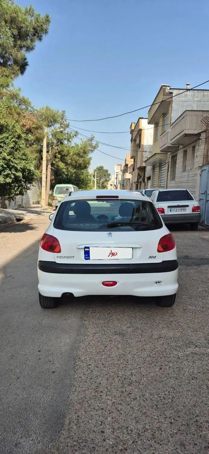 پژو 206 تیپ 2 - 1396