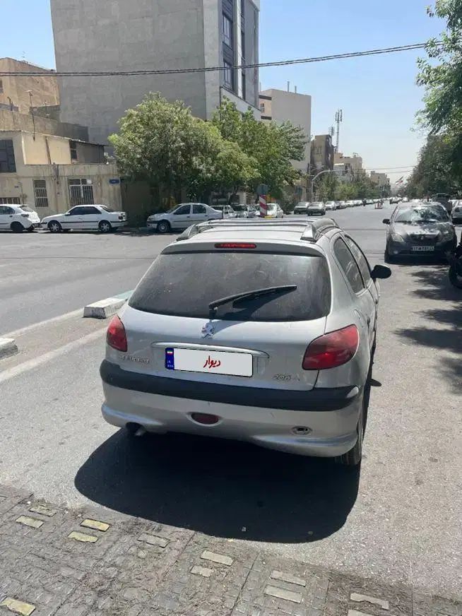 پژو 206 تیپ 6 - 1384