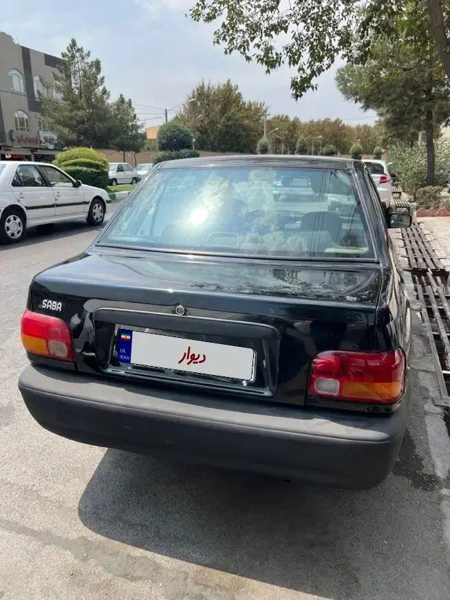 پراید صبا بنزینی - 1386