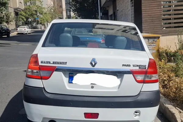 رنو پارس تندر گیربکس JHQ + مولتی مدیا - 1396