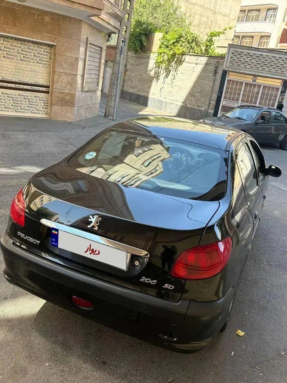 پژو ۲۰۶ صندوق دار v8 - 1397