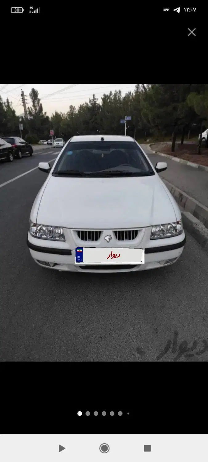 سمند LX EF7 دوگانه سوز - 1390