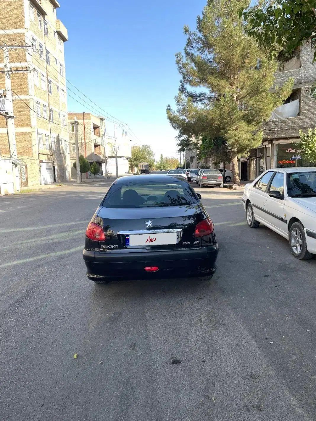پژو ۲۰۶ صندوق دار v20 - 1388