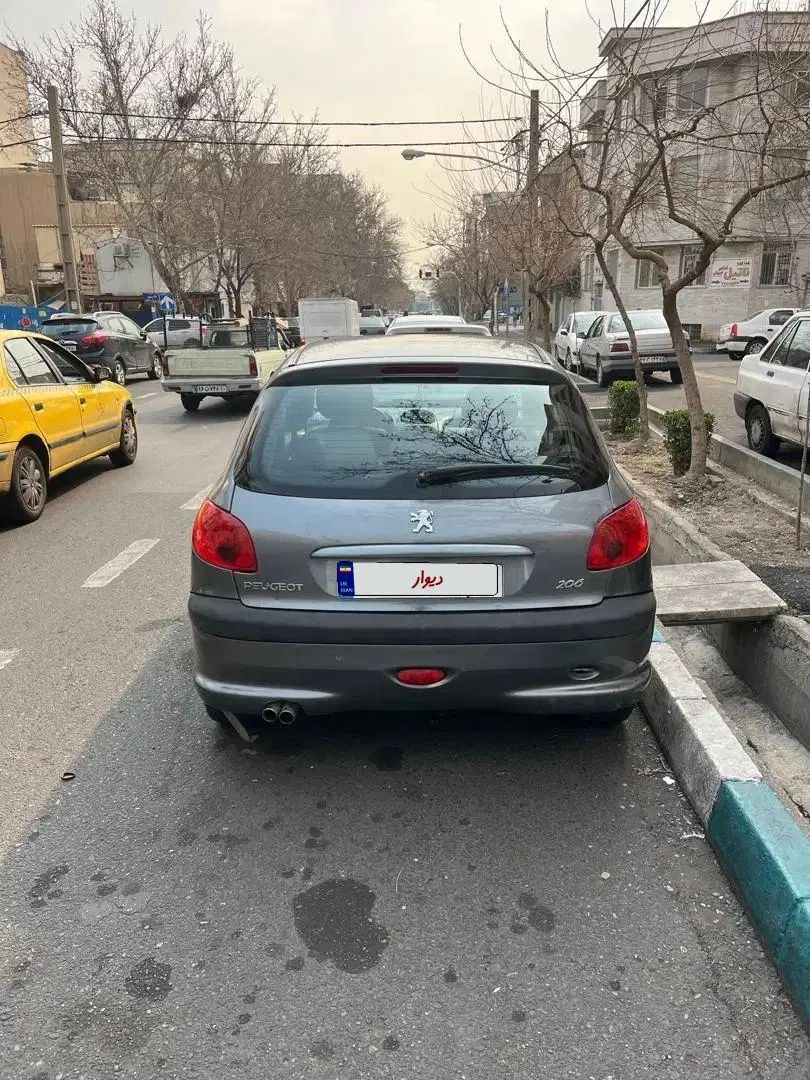 پژو 206 تیپ 2 - 1387
