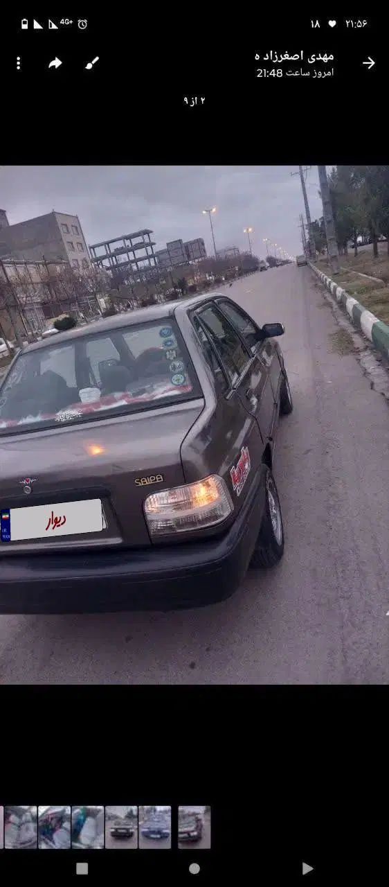 پراید صبا بنزینی - 1389