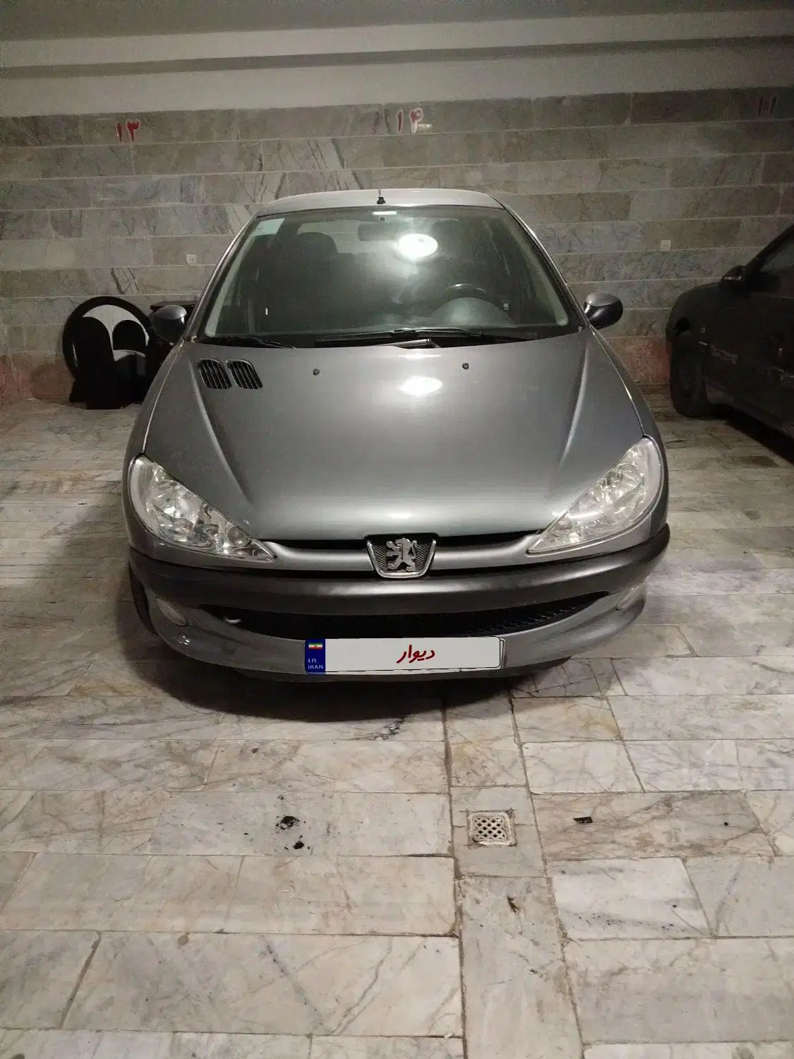 پژو ۲۰۶ صندوق دار v8 - 1396