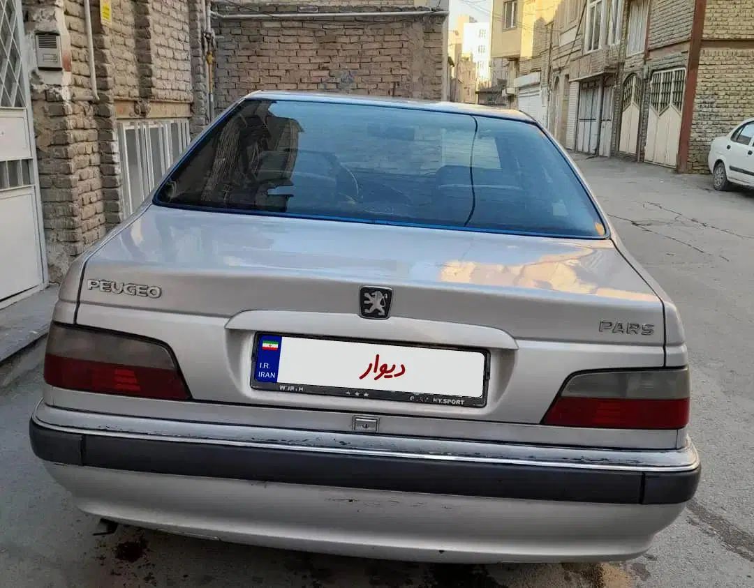 پژو پارس دوگانه سوز - 1383