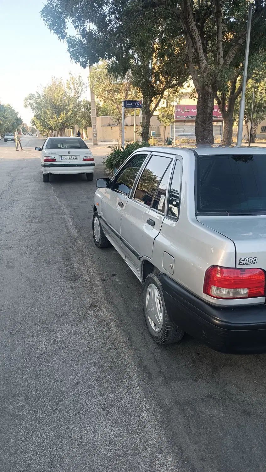 پراید صبا بنزینی - 1386