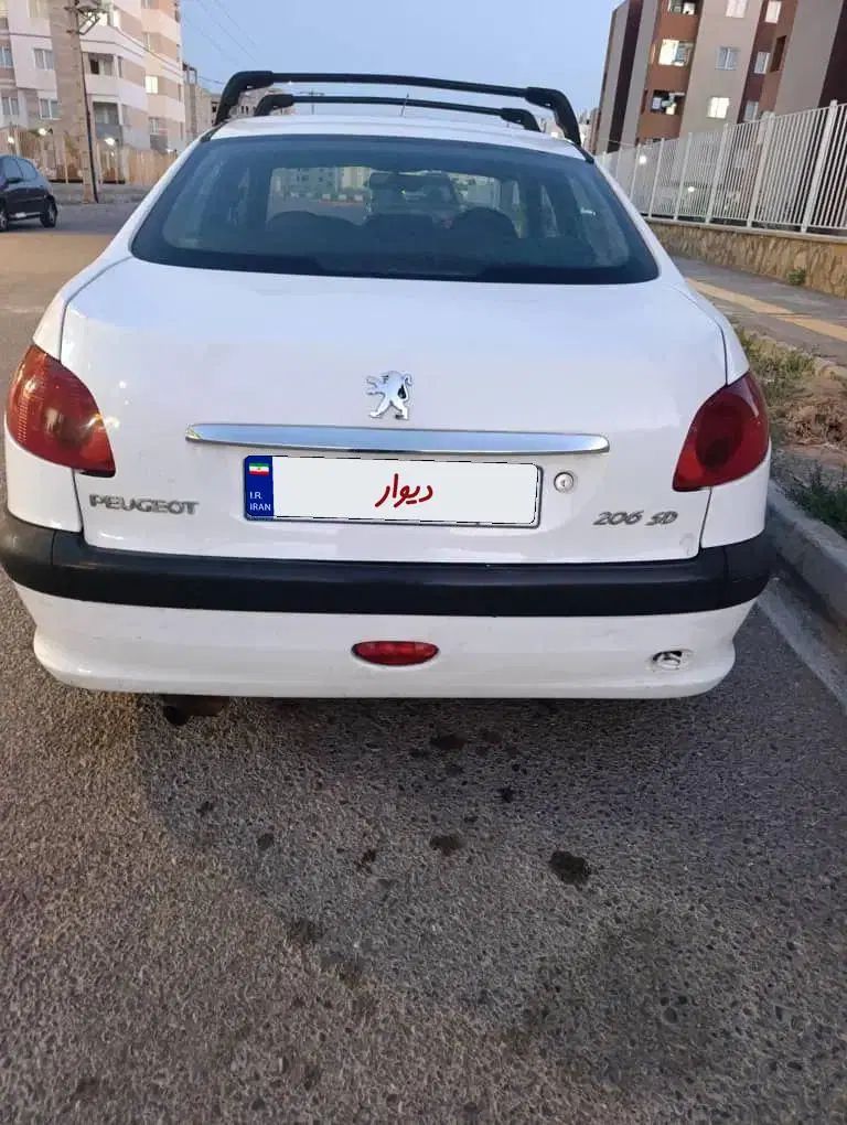 پژو ۲۰۶ صندوق دار v1 - 1386